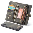 CaseMe Detachable Multifunctional Horizontal Flip Leather Case for Huawei P30 Lite, with Card Slot & Holder & Zipper Wallet & Photo Frame(Black) - 1
