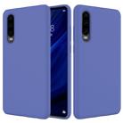 Solid Color Liquid Silicone Shockproof Full Coverage Case for Huawei P30 (Purple) - 1