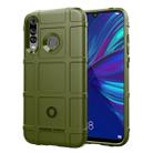 Shockproof Rugged Shield Full Coverage Protective Silicone Case for Huawei P Smart+ 2019 (Army Green) - 1