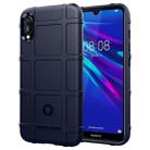 Shockproof Rugged Shield Full Coverage Protective Silicone Case for Huawei Enjoy 9e (Blue) - 1