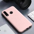 Starry Series Shockproof  Straw Material + TPU Protective Case for Huawei P30 Lite (Pink) - 1