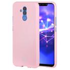 GOOSPERY PEARL JELLY TPU Anti-fall and Scratch Case for Huawei Mate 20 Lite (Pink) - 1