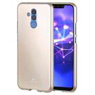 GOOSPERY PEARL JELLY TPU Anti-fall and Scratch Case for Huawei Mate 20 Lite (Gold) - 1