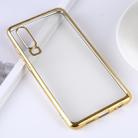 Ultra-thin Electroplating Soft TPU Protective Back Cover Case for Huawei P30 (Gold) - 1