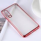 Ultra-thin Electroplating Soft TPU Protective Back Cover Case for Huawei P30 (Red) - 1