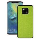 Shockproof Cloth Texture PC+ TPU Protective Case for Huawei Mate 20 Pro (Green) - 1