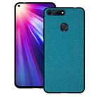 Shockproof Cloth Texture PC+ TPU Protective Case for Huawei Honor View 20 (Blue) - 1