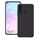 Shockproof Cloth Texture PC+ TPU Protective Case for Huawei Nova 4 (Black) - 1