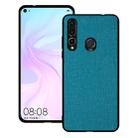 Shockproof Cloth Texture PC+ TPU Protective Case for Huawei Nova 4 (Blue) - 1