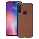 Shockproof Cloth Texture PC+ TPU Protective Case for Huawei Nova 4e & P30 Lite (Brown) - 1