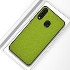 Shockproof Cloth Texture PC+ TPU Protective Case for Huawei Honor 10i (Green) - 1