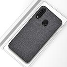 Shockproof Cloth Texture PC+ TPU Protective Case for Huawei Honor 10i (Grey) - 1