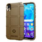 Shockproof Protector Cover Full Coverage Silicone Case for Huawei Y5 (2019) (Brown) - 1
