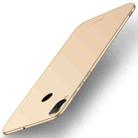 MOFI Frosted PC Ultra-thin Full Coverage Protective Case for Huawei P Smart (2019) (Gold) - 1