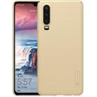 NILLKIN Frosted Concave-convex Texture PC Case for Huawei P30 (Gold) - 1