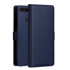 DZGOGO MILO Series PC + PU Horizontal Flip Leather Case for Huawei Honor View 20, with Holder & Card Slot & Wallet (Blue) - 1