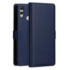 DZGOGO MILO Series PC + PU Horizontal Flip Leather Case for Huawei P Smart (2019) / Honor 10 Lite / Nova Lite 3, with Holder & Card Slot & Wallet(Blue) - 1