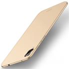 MOFI Frosted PC Ultra-thin Full Coverage Case for Huawei Y7 Pro (2019)(Gold) - 1