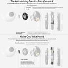 Huawei FreeBuds Pro Active Noise Cancelling Stereo Wireless Bluetooth Earphone with Charging Box, Support Bone Voice Sensing & Dual Device Connection & Wireless Charging(Silver) - 19
