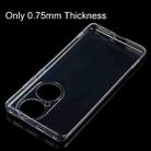 For Huawei P50 Pro 0.75mm Ultra-thin Transparent TPU Soft Protective Case - 5