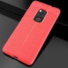 Litchi Texture TPU Shockproof Case for Huawei Mate 20 (Red) - 1