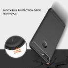 For Huawei Y9 (2018)/Enjoy 8 Plus Brushed Texture Carbon Fiber Shockproof TPU Protective Back Case (Black) - 7