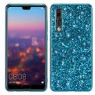 Glitter Powder Shockproof TPU Case for Huawei P30 (Blue) - 1
