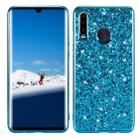 Glitter Powder Shockproof TPU Case for Huawei P30 Lite / nova 4e (Blue) - 1