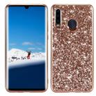 Glitter Powder Shockproof TPU Case for Huawei P30 Lite / nova 4e (Rose Gold) - 1