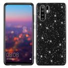 Glitter Powder Shockproof TPU Case for Huawei P30 Pro (Black) - 1