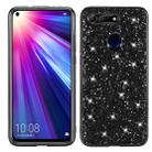 Glitter Powder Shockproof TPU Case for Huawei Honor View 20 (Black) - 1