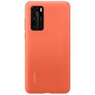 Original Huawei Shockproof Silicone Protective Case for Huawei P40(Orange) - 1