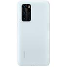 Original Huawei Shockproof Silicone Protective Case for Huawei P40(Baby Blue) - 1