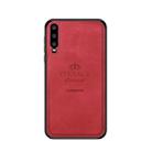 PINWUYO Shockproof Waterproof Full Coverage PC + TPU + Skin Protective Case for Huawei P30(Red) - 1