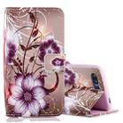 Lotus Pattern Horizontal Flip Leather Case for Huawei Honor 10, with Holder & Card Slots & Wallet - 1