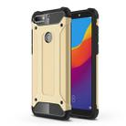 For Huawei Honor Play 7C Full-body Rugged TPU + PC Combination Back Cover Case (Gold) - 1