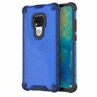 Honeycomb Shockproof PC + TPU Case for Huawei Mate 20(Blue) - 1