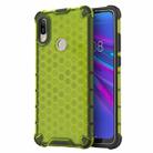 Honeycomb Shockproof PC + TPU Case for Huawei Y6(2019)(Green) - 1