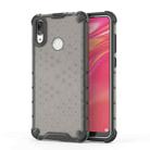 Honeycomb Shockproof PC + TPU Case for Huawei Y7(2019) (Black) - 1