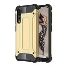 For Huawei  P20 Pro Full-body Rugged TPU + PC Combination Back Cover Case (Gold) - 1