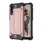 For Huawei  P20 Pro Full-body Rugged TPU + PC Combination Back Cover Case (Rose Gold) - 1
