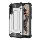 For Huawei  P20 Pro Full-body Rugged TPU + PC Combination Back Cover Case (Silver) - 1
