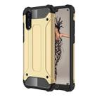 For Huawei  P20 Full-body Rugged TPU + PC Combination Back Cover Case (Gold) - 1