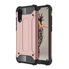 For Huawei  P20 Full-body Rugged TPU + PC Combination Back Cover Case (Rose Gold) - 1