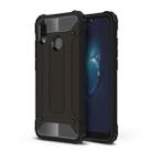 For Huawei P20 Lite Full-body Rugged TPU + PC Combination Back Cover Case(Black) - 1