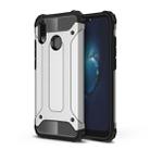 For Huawei  P20 Lite Full-body Rugged TPU + PC Combination Back Cover Case (Silver) - 1