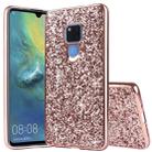 Glittery Powder Shockproof TPU Case for Huawei Mate 20 (Rose Gold) - 1