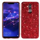 Glittery Powder Shockproof TPU Case for Huawei Mate 20 Lite / Maimang 7 (Red) - 1