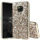 Glittery Powder Shockproof TPU Case for Huawei Mate 20 Pro(Gold) - 1