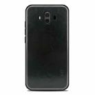 MOFI Huawei Mate 10 Shockproof TPU+PU+PC Paste Protective Back Case(Black) - 1